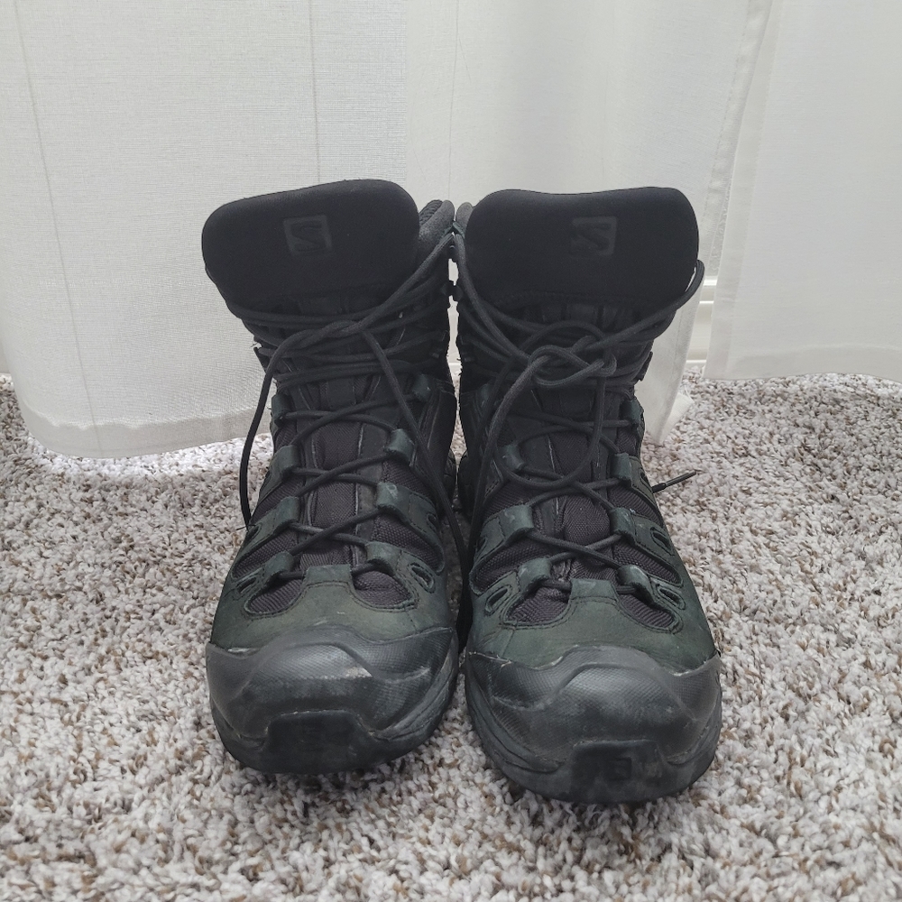 Salomon quest 4D forces black boots US Size 10 Men's